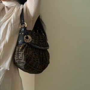 Perfect Fendi Limited Edition Zucca Sequence Bag